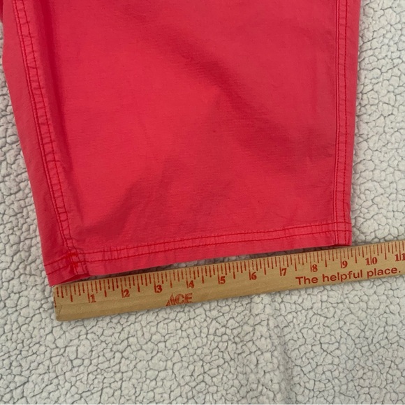 Title Nine Size 10 Coral Stretch Brash Ripstop Hiking Camping Bermuda Shorts - Picture 14 of 16